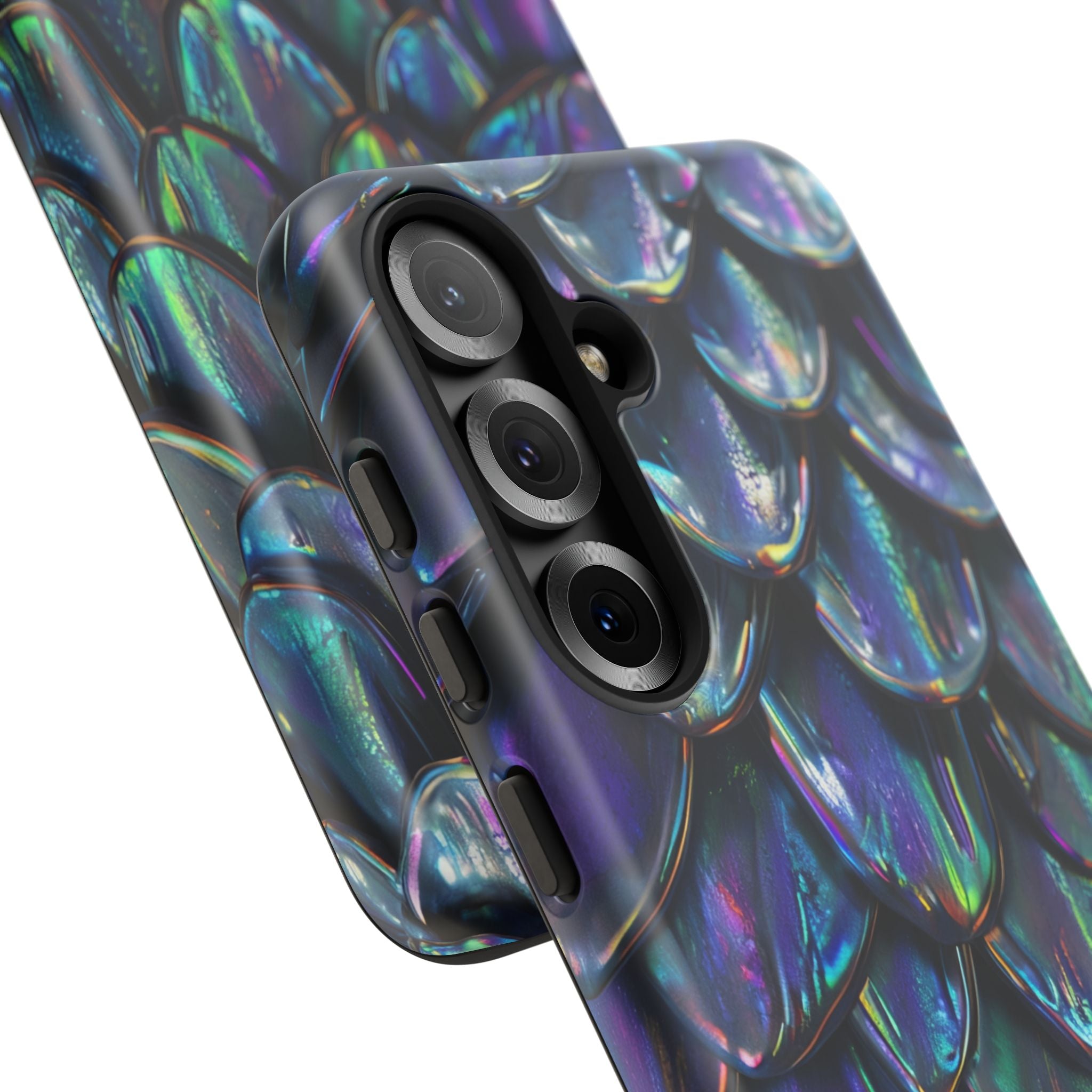 Dragon Scale Phone Case — Iridescent Dragon Scale Tough Case