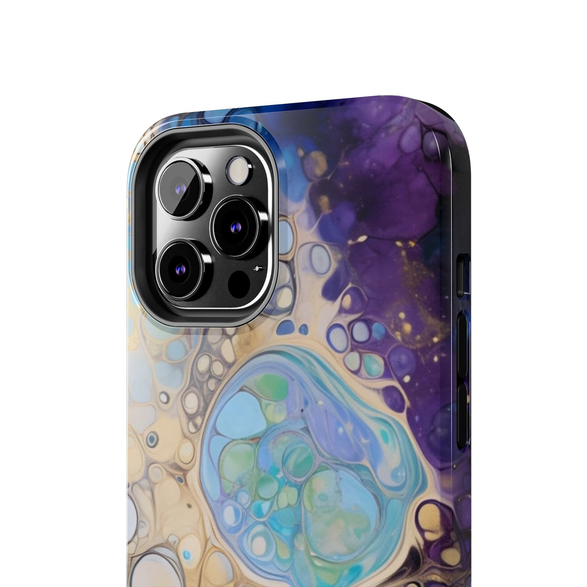 Abstract Ocean Bubble Tough Phone Case