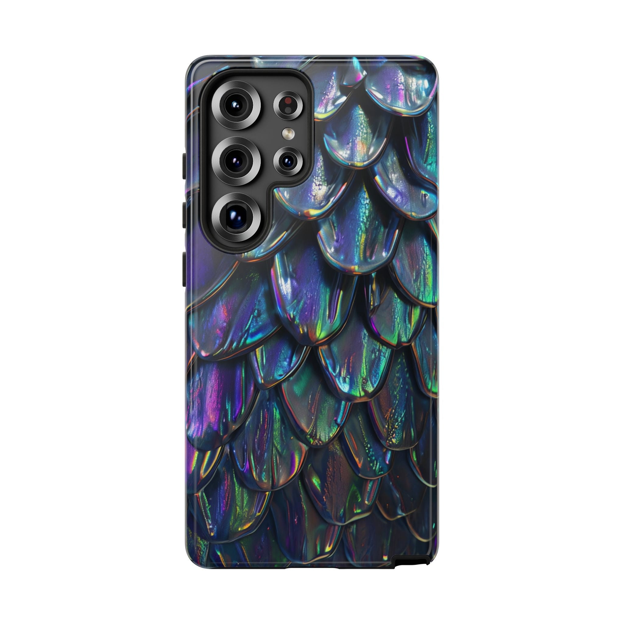 Dragon Scale Phone Case — Iridescent Dragon Scale Tough Case