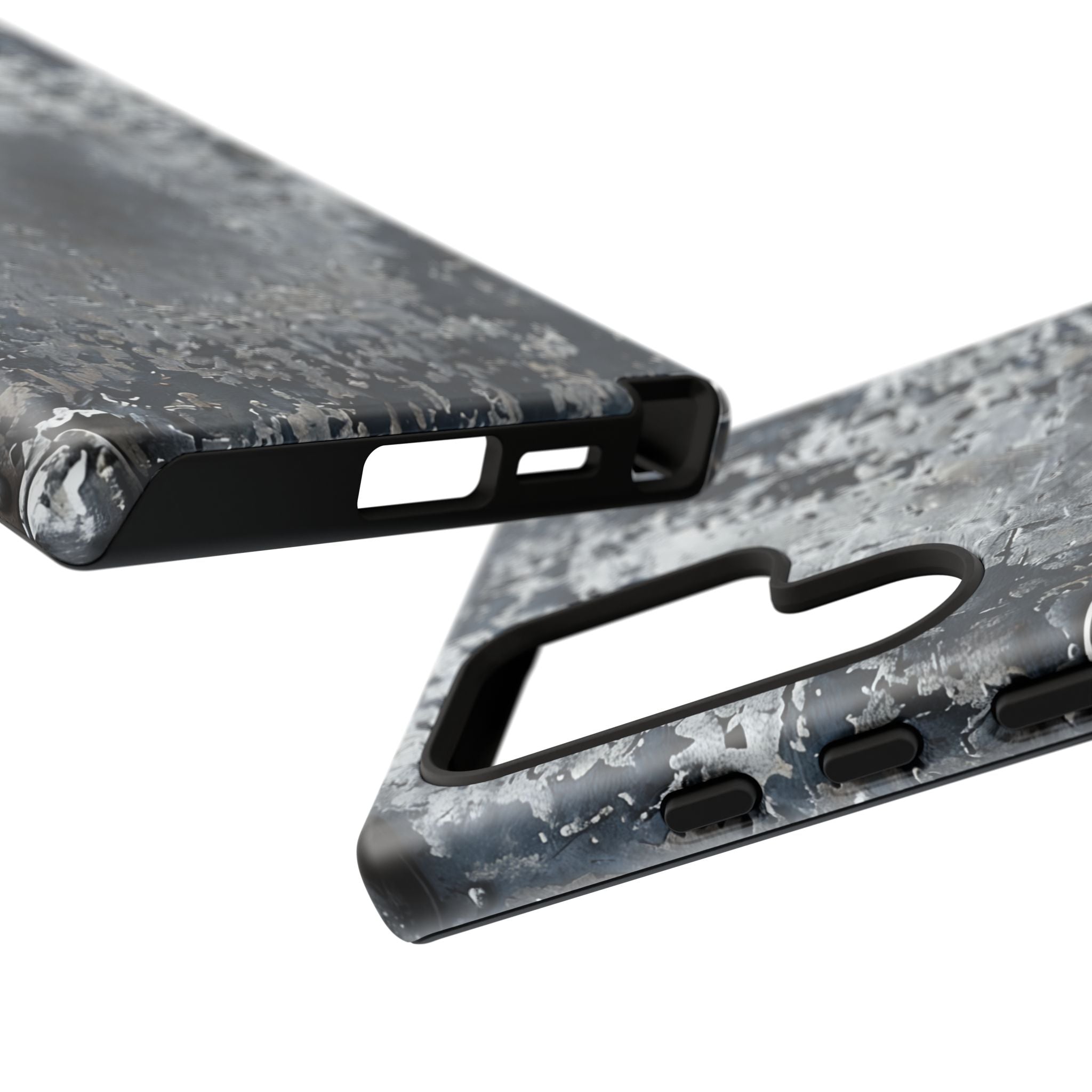 Rugged Rusted Metal Phone Case — Industrial Distressed Armor for iPhone