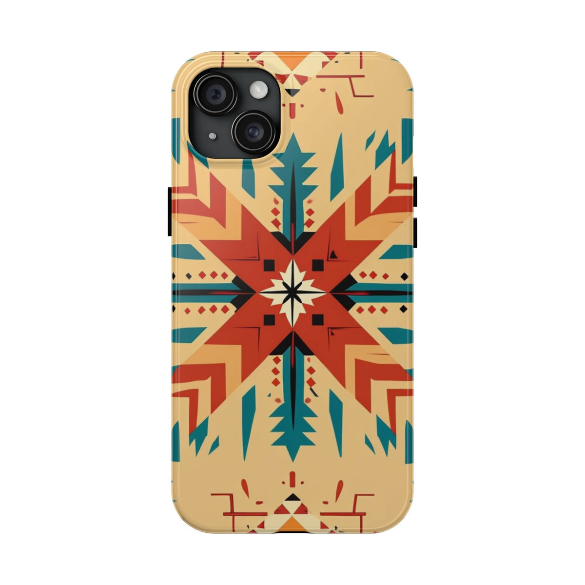 Southwestern Geometric Starburst Tough Phone Case