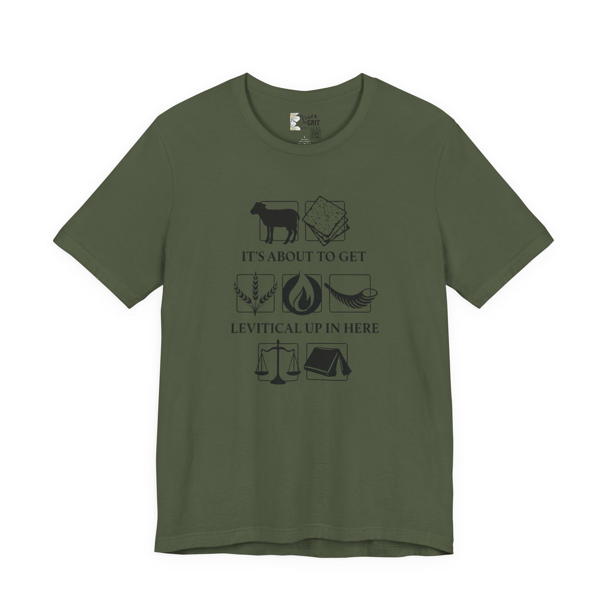 Levitical Up In Here T-Shirt — Funny Bible Symbols Tee