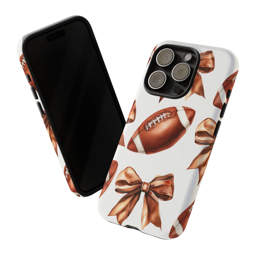 Football Bow Phone Case