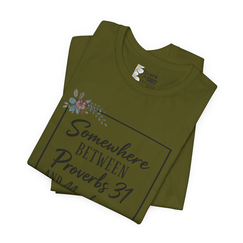 Proverbs 31 & Madea Tee — Christian Inspirational Women's Graphic Shirt