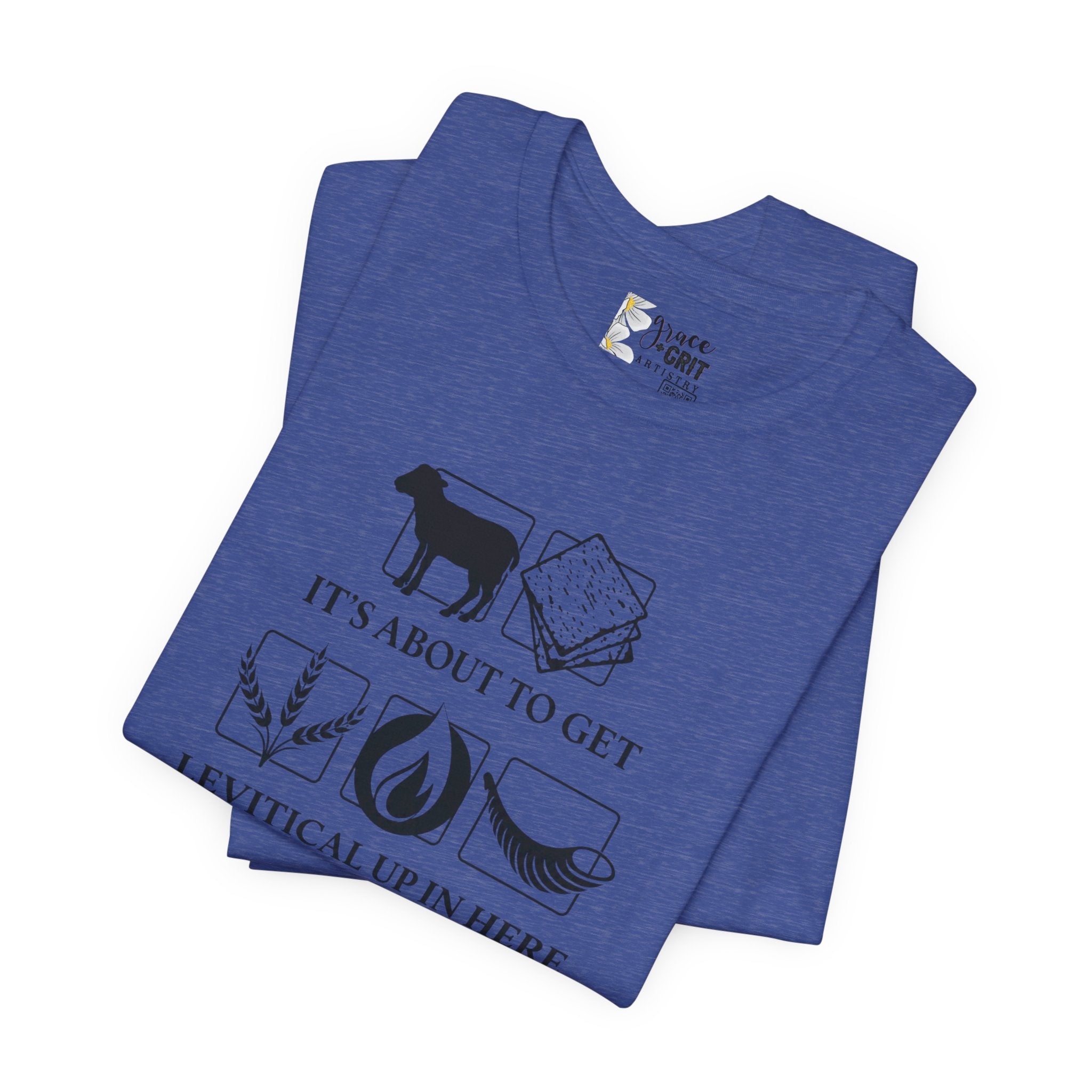 Levitical Up In Here T-Shirt — Funny Bible Symbols Tee