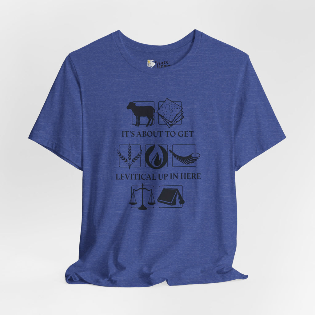 Levitical Up In Here T-Shirt — Funny Bible Symbols Tee