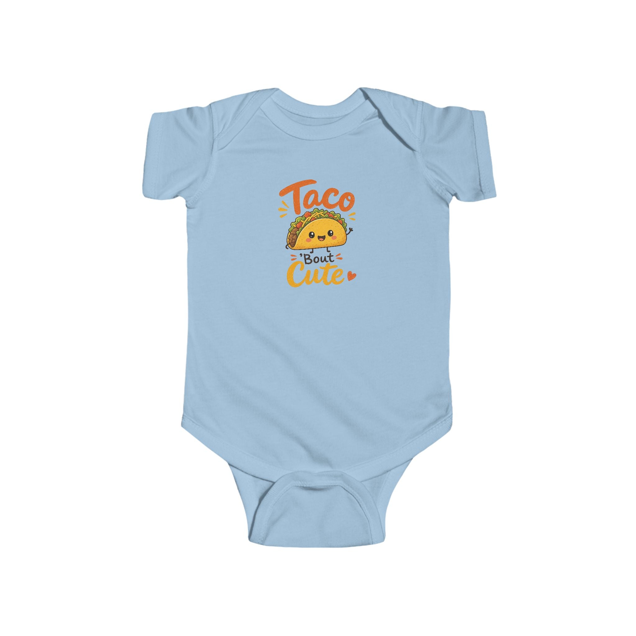 Infant Bodysuit - "Taco 'Bout Cute" Kawaii Taco Baby Onesie