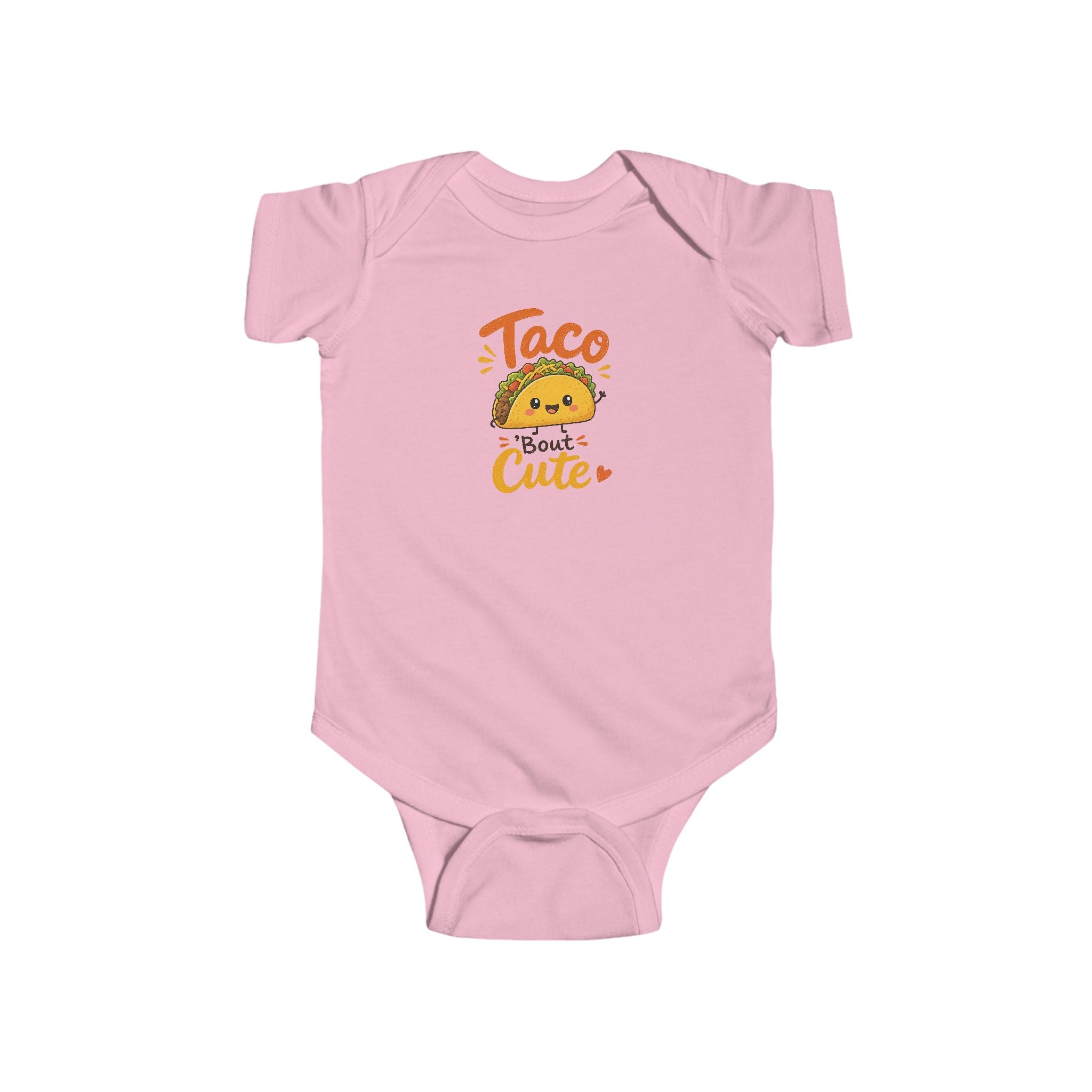 Infant Bodysuit - "Taco 'Bout Cute" Kawaii Taco Baby Onesie