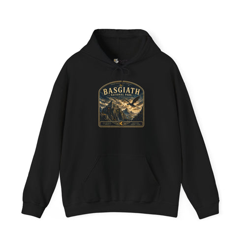 Basgiath Mountain Hoodie – Vintage Wilderness Adventure Pullover