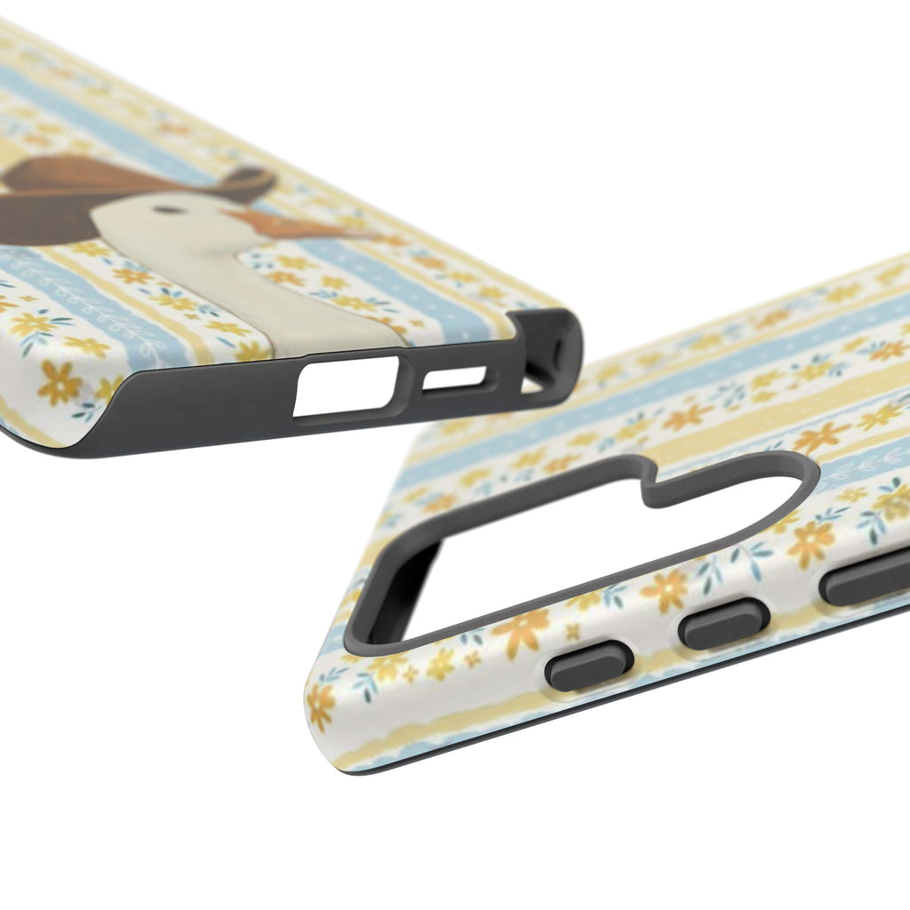 Goose Cowboy Phone Case – Cute Country Floral iPhone Cover
