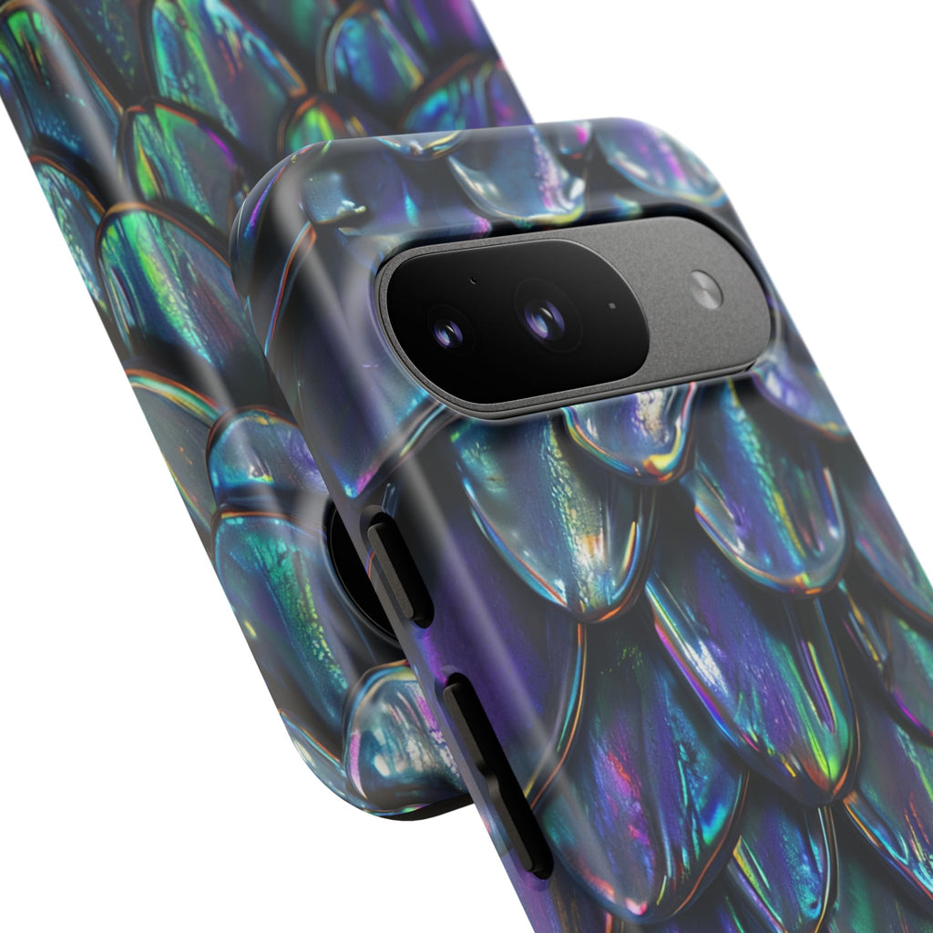 Dragon Scale Phone Case — Iridescent Dragon Scale Tough Case