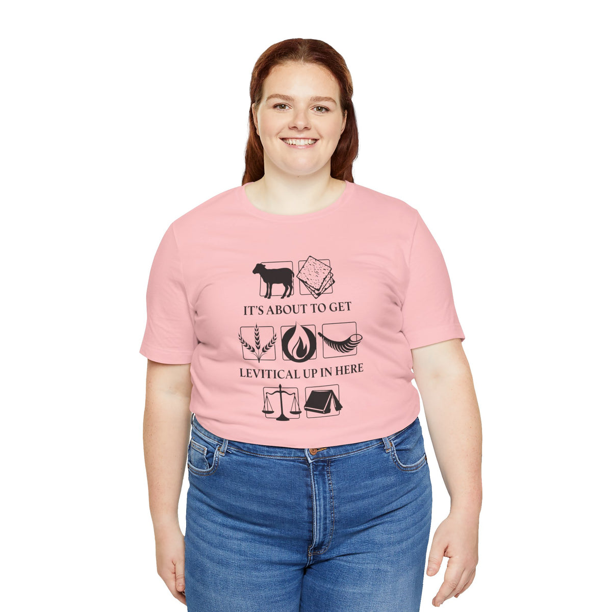 Levitical Up In Here T-Shirt — Funny Bible Symbols Tee