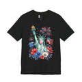 Statue of Liberty Bubblegum Tee — Patriotic 4th of July Graphic T-Shirt
