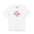 Embroidered Bride Tee — "In My Bride Era" Bachelorette T‑Shirt
