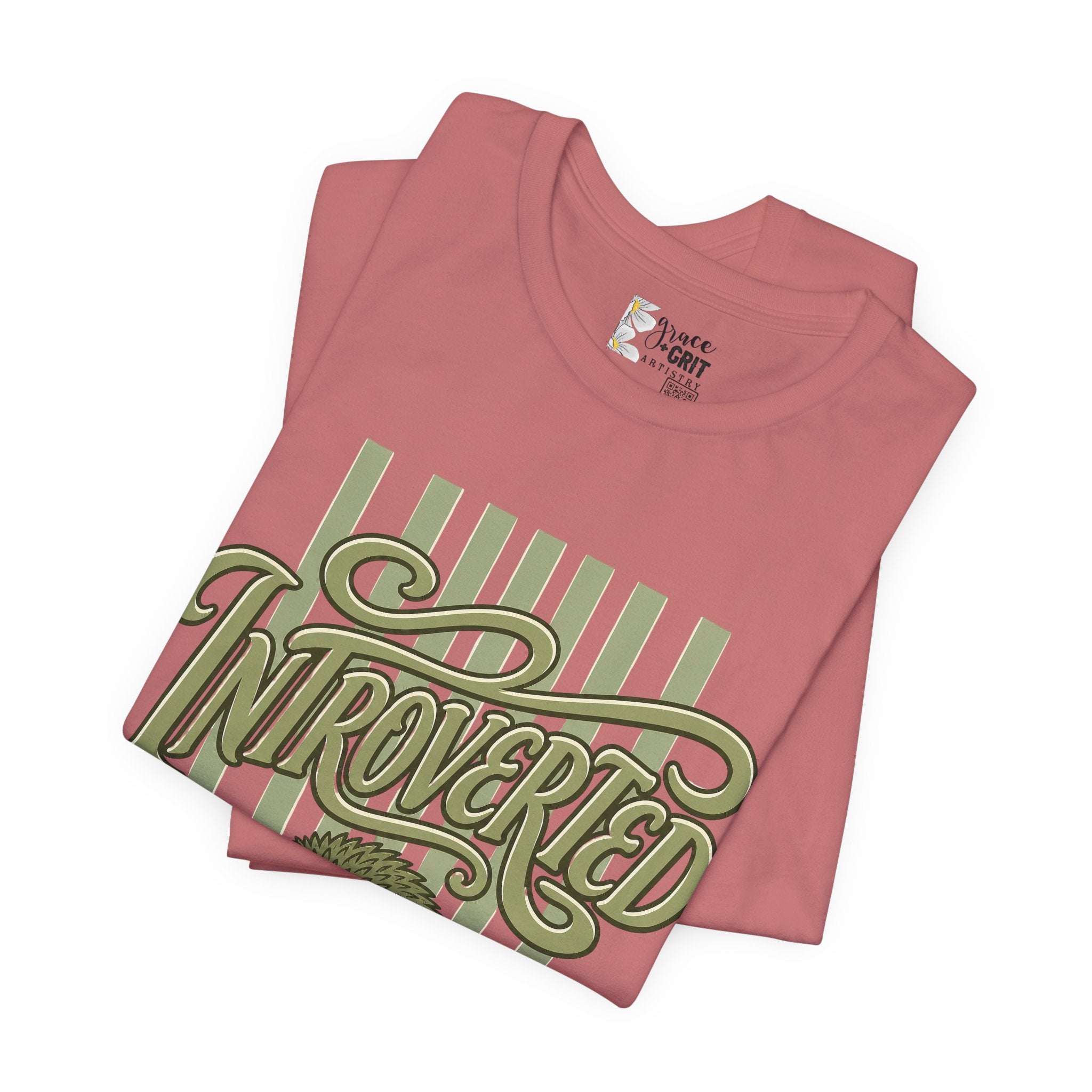 Introverted Hedgehog Tee — Cute Introvert Shirt