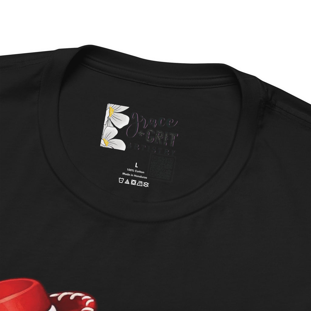 Taylor Name Tee — Retro Western Logo T-Shirt with Red Cowboy Hat