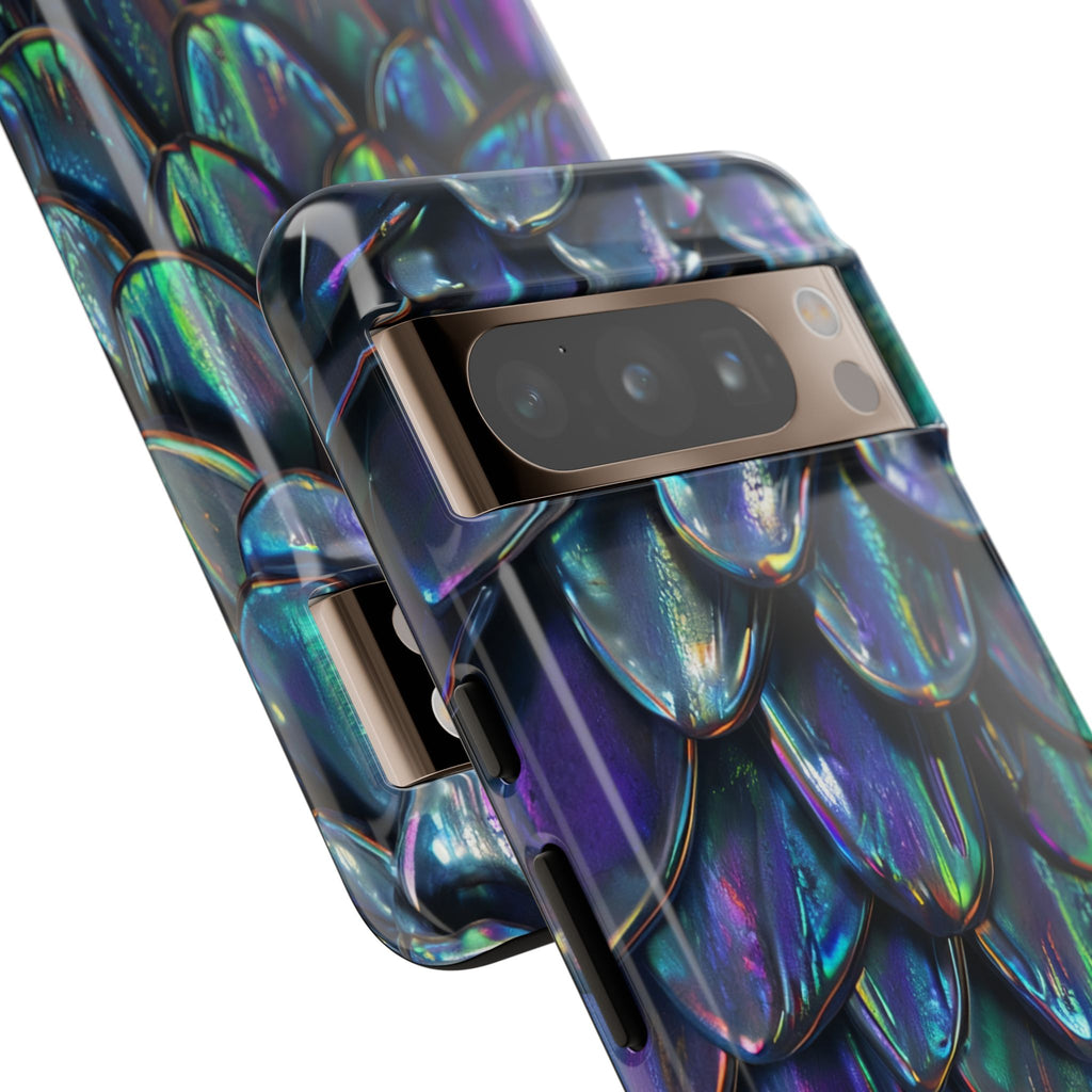 Dragon Scale Phone Case — Iridescent Dragon Scale Tough Case