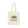 Tote Bag — Mountain Arrow Geometric Canvas Tote
