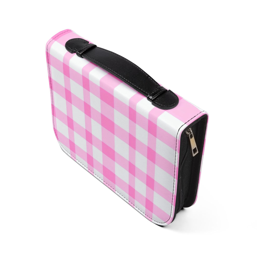 Pink Gingham Bible Cover