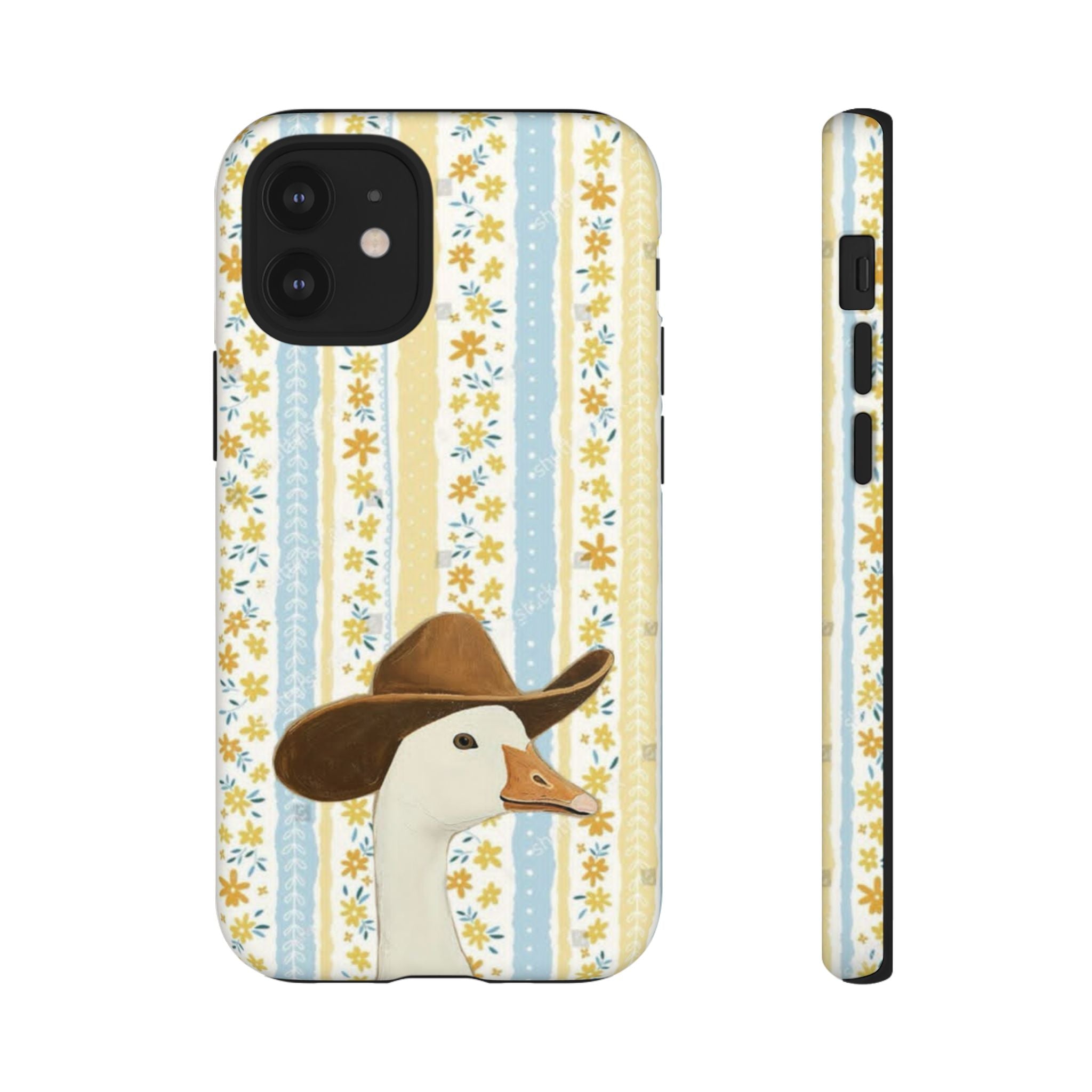 Goose Cowboy Phone Case – Cute Country Floral iPhone Cover