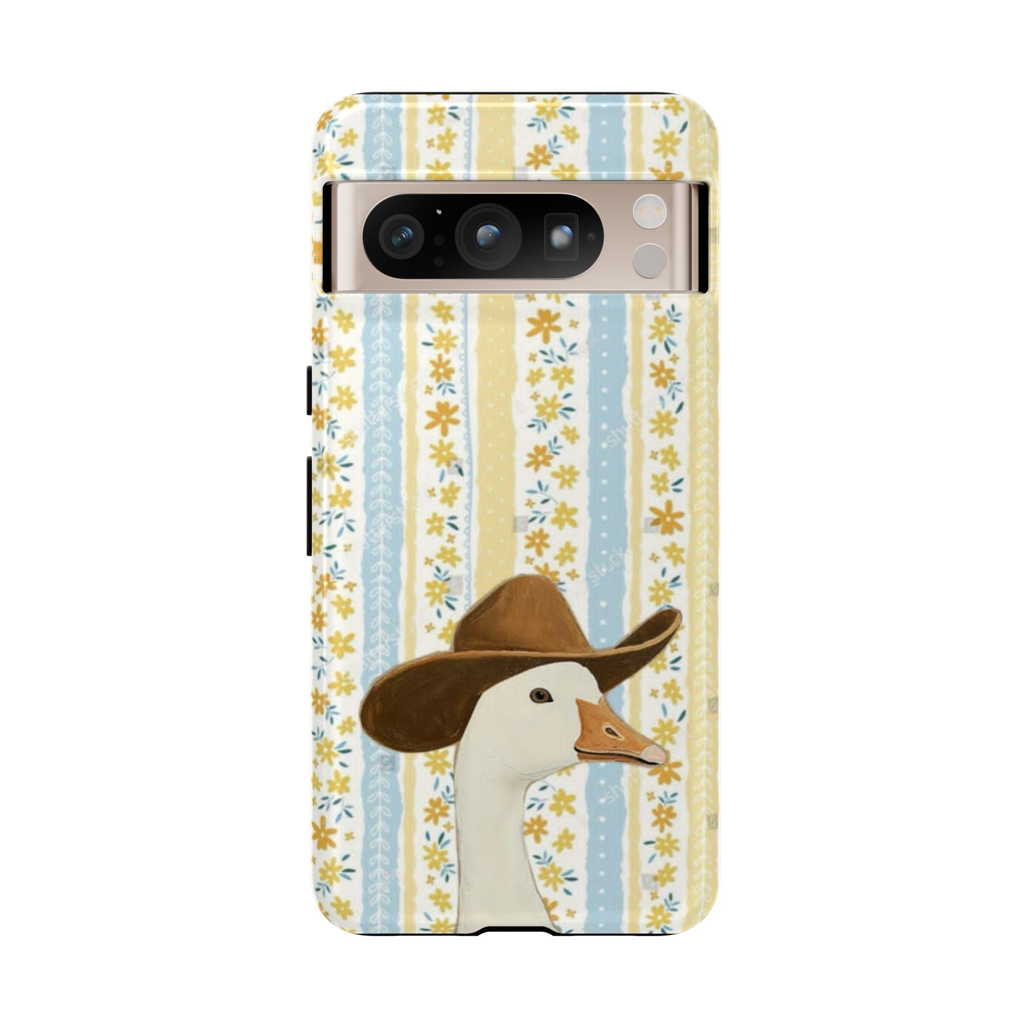 Goose Cowboy Phone Case – Cute Country Floral iPhone Cover