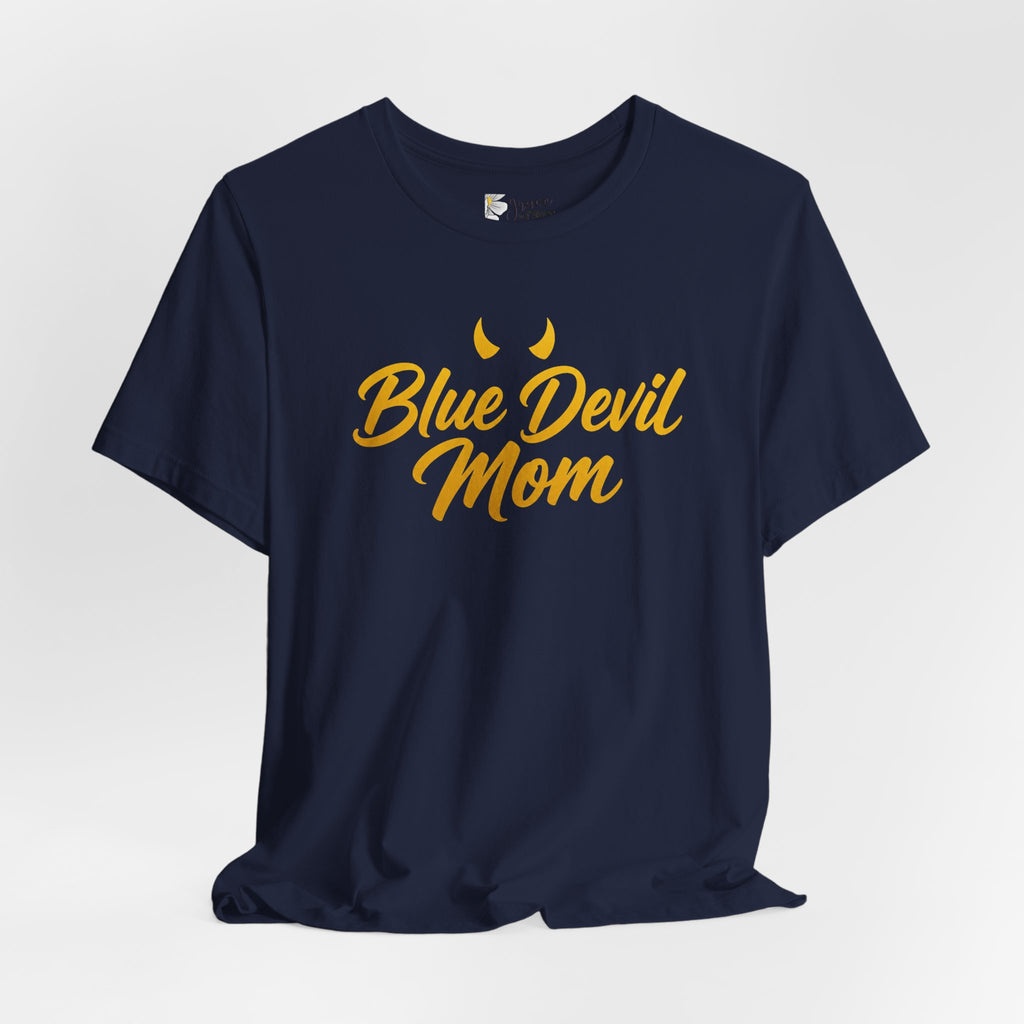 Blue Devil Mom T-Shirt — School Spirit Mom Tee