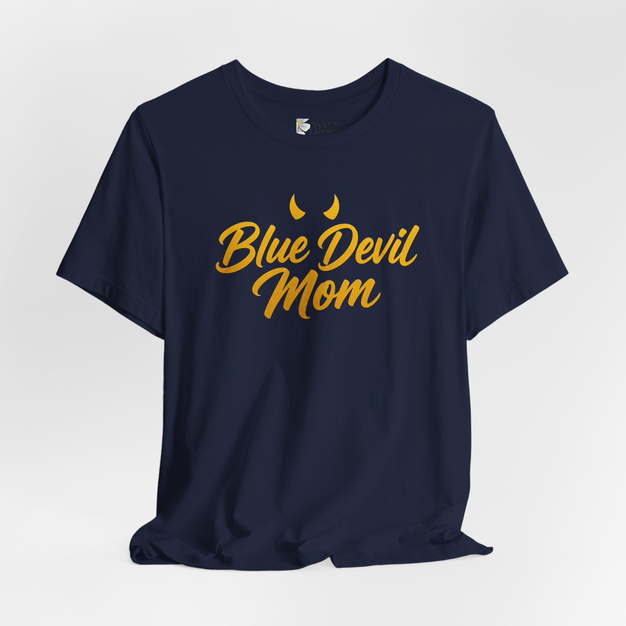 Blue Devil Mom T-Shirt — School Spirit Mom Tee
