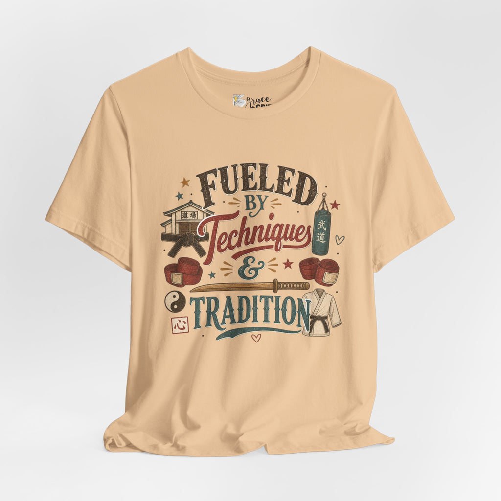 Fueled by Techniques & Tradition T-Shirt | Baking / Rustic Kitchen Design