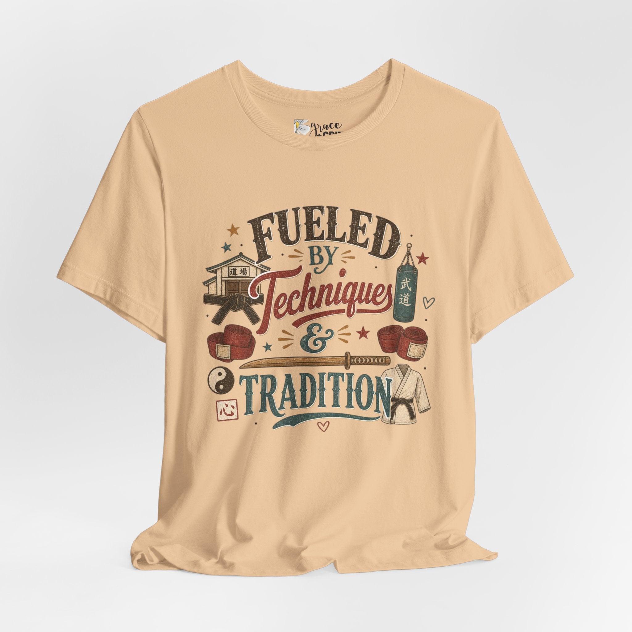 Fueled by Techniques & Tradition T-Shirt | Baking / Rustic Kitchen Design