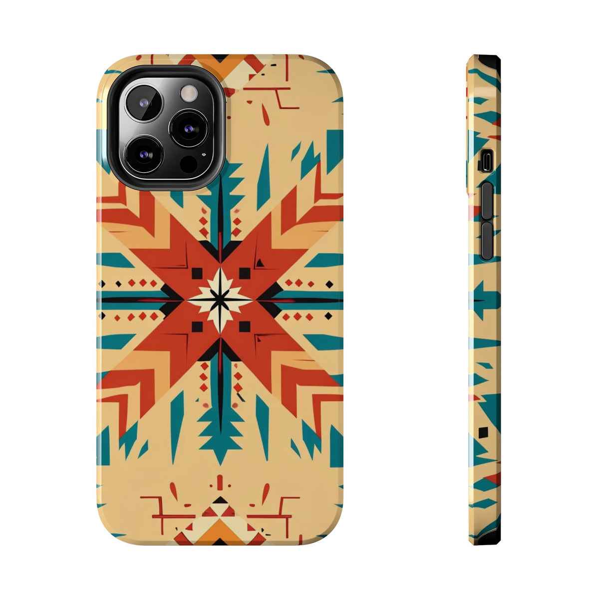 Southwestern Geometric Starburst Tough Phone Case