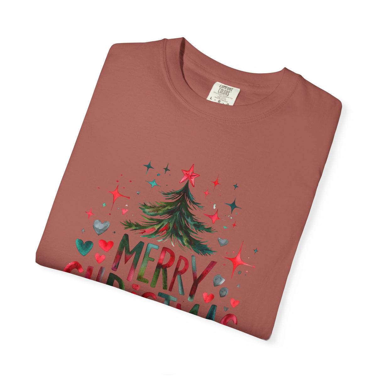 Merry Christmas Christmas Tree T-Shirt