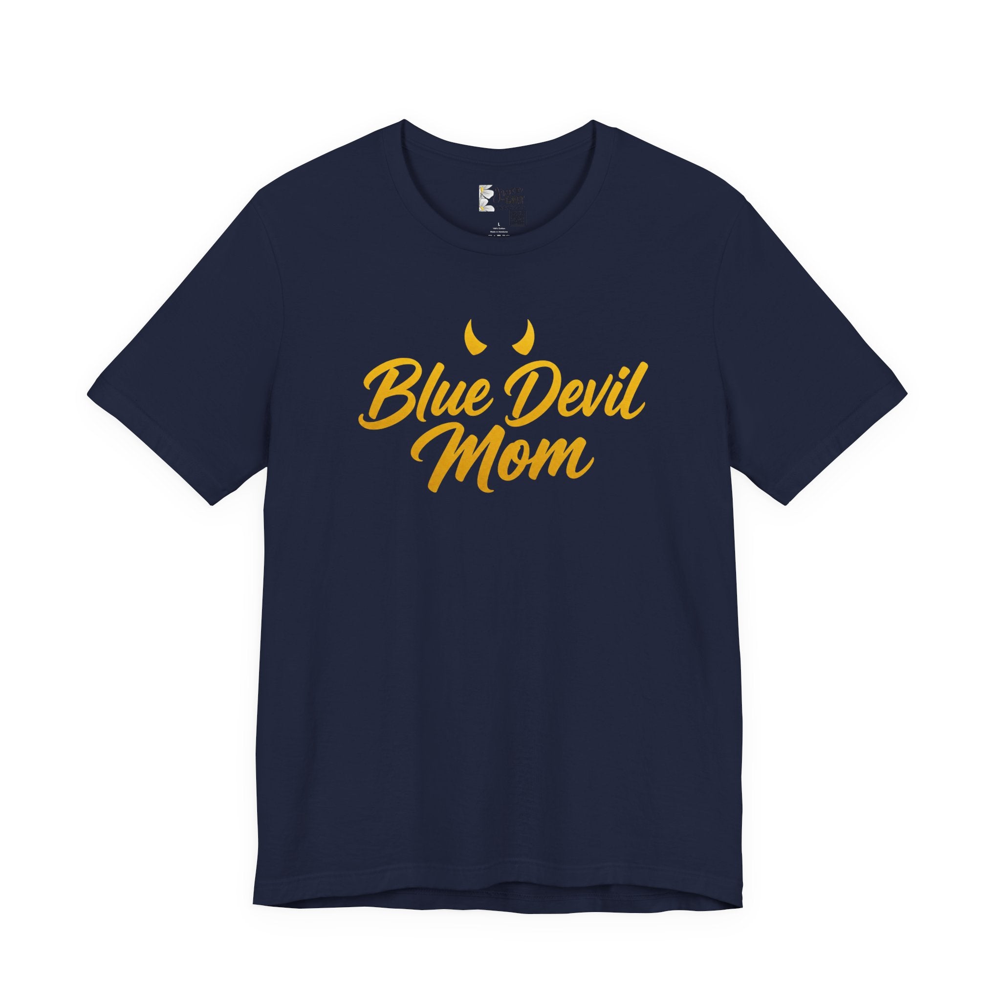 Blue Devil Mom T-Shirt — School Spirit Mom Tee