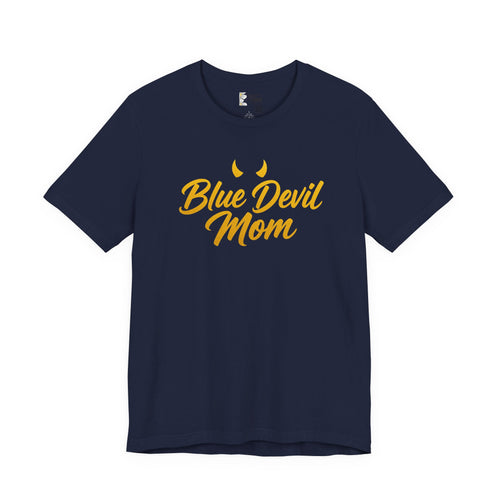 Blue Devil Mom T-Shirt — School Spirit Mom Tee