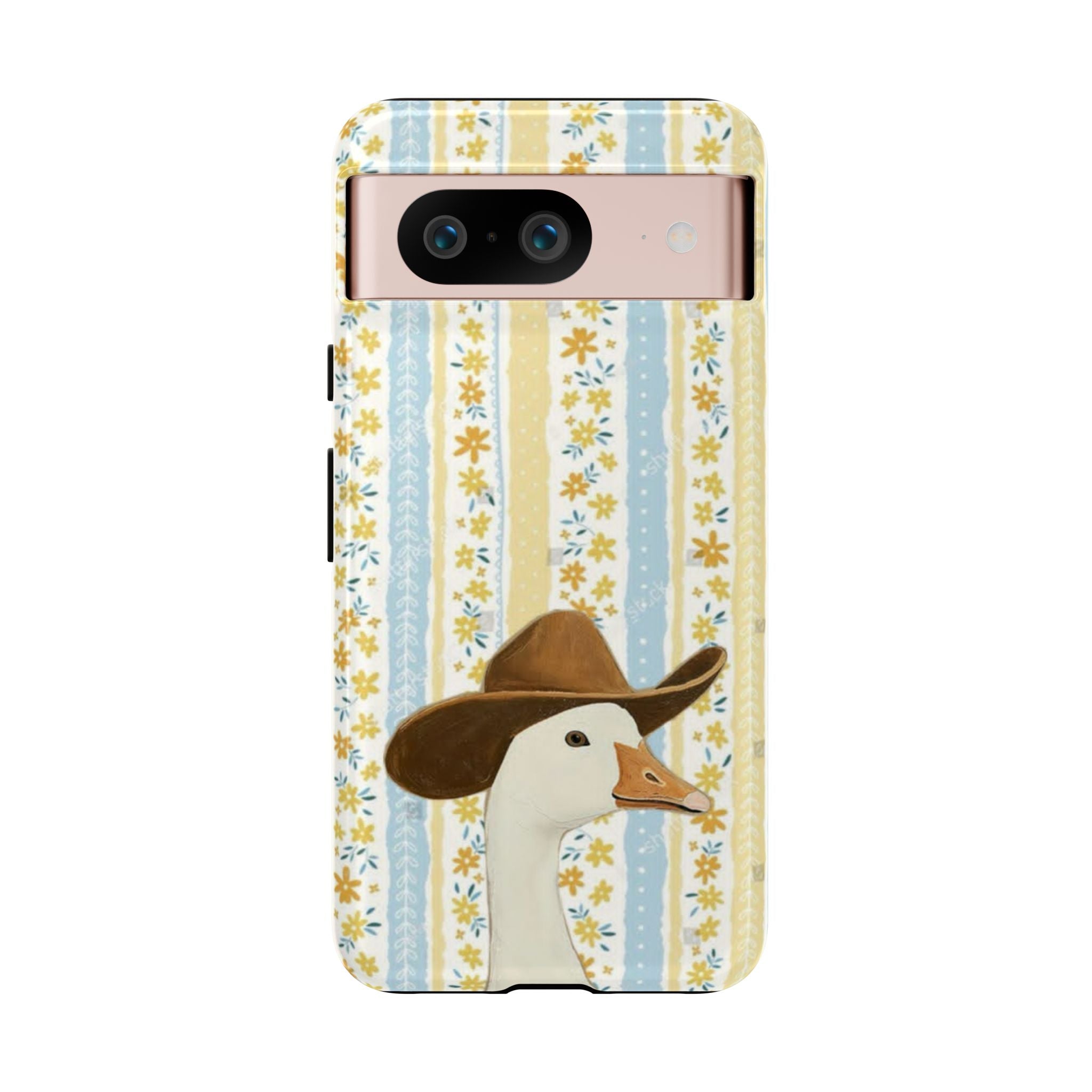 Goose Cowboy Phone Case – Cute Country Floral iPhone Cover