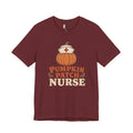 Pumpkin Patch Nurse T-Shirt — Fall Halloween Nurse Tee