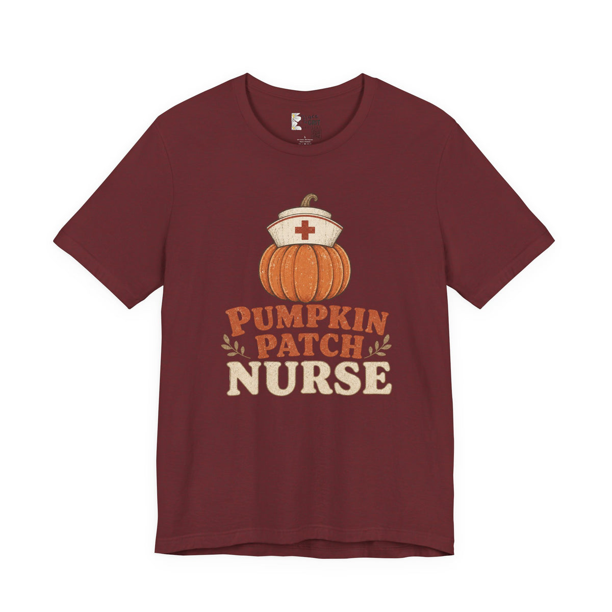 Pumpkin Patch Nurse T-Shirt — Fall Halloween Nurse Tee