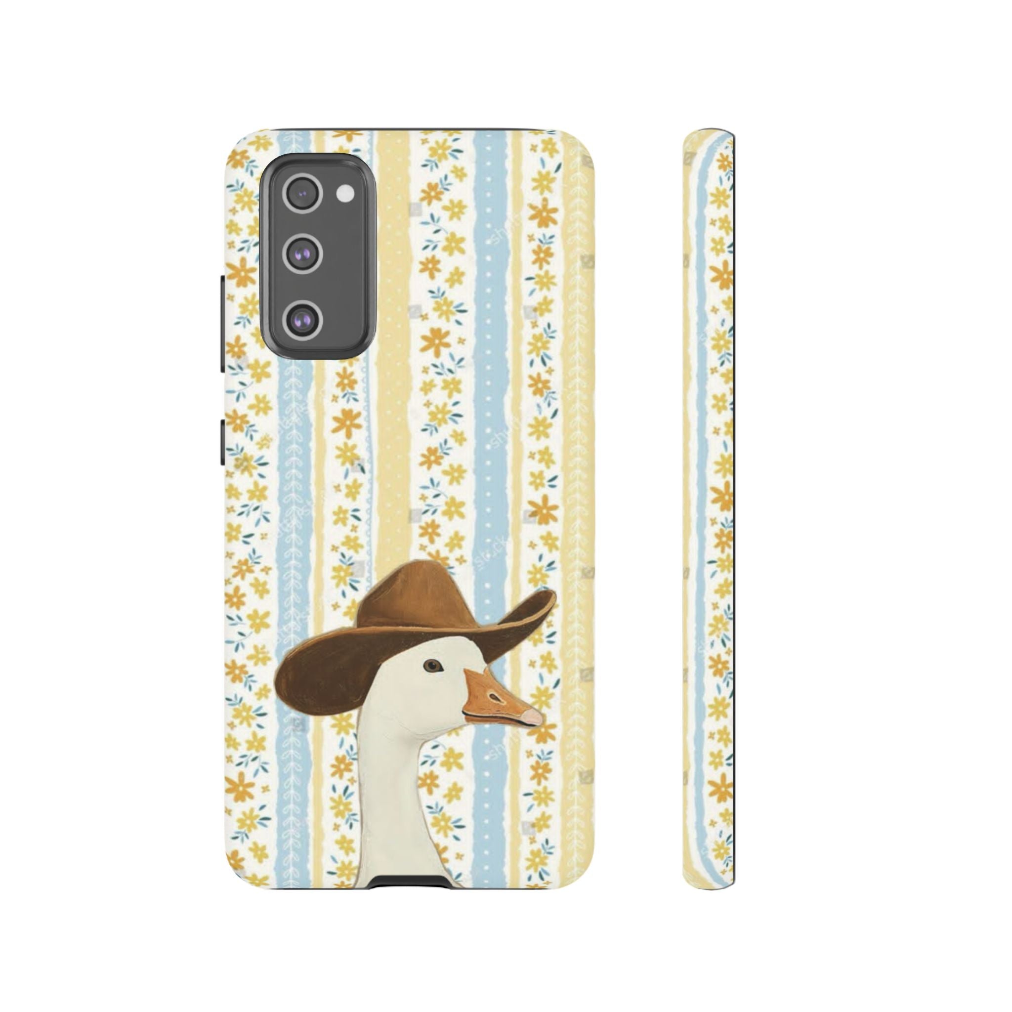 Goose Cowboy Phone Case – Cute Country Floral iPhone Cover