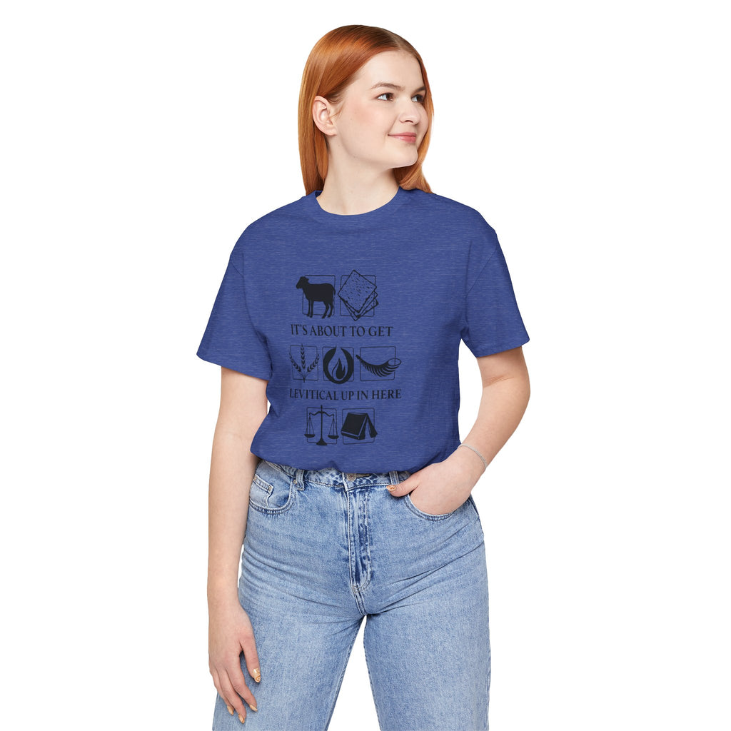 Levitical Up In Here T-Shirt — Funny Bible Symbols Tee