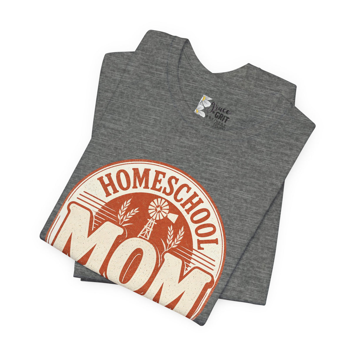 Homeschool Mom T-Shirt – "Teacher • Principal • Lunch Lady • Referee" Tee