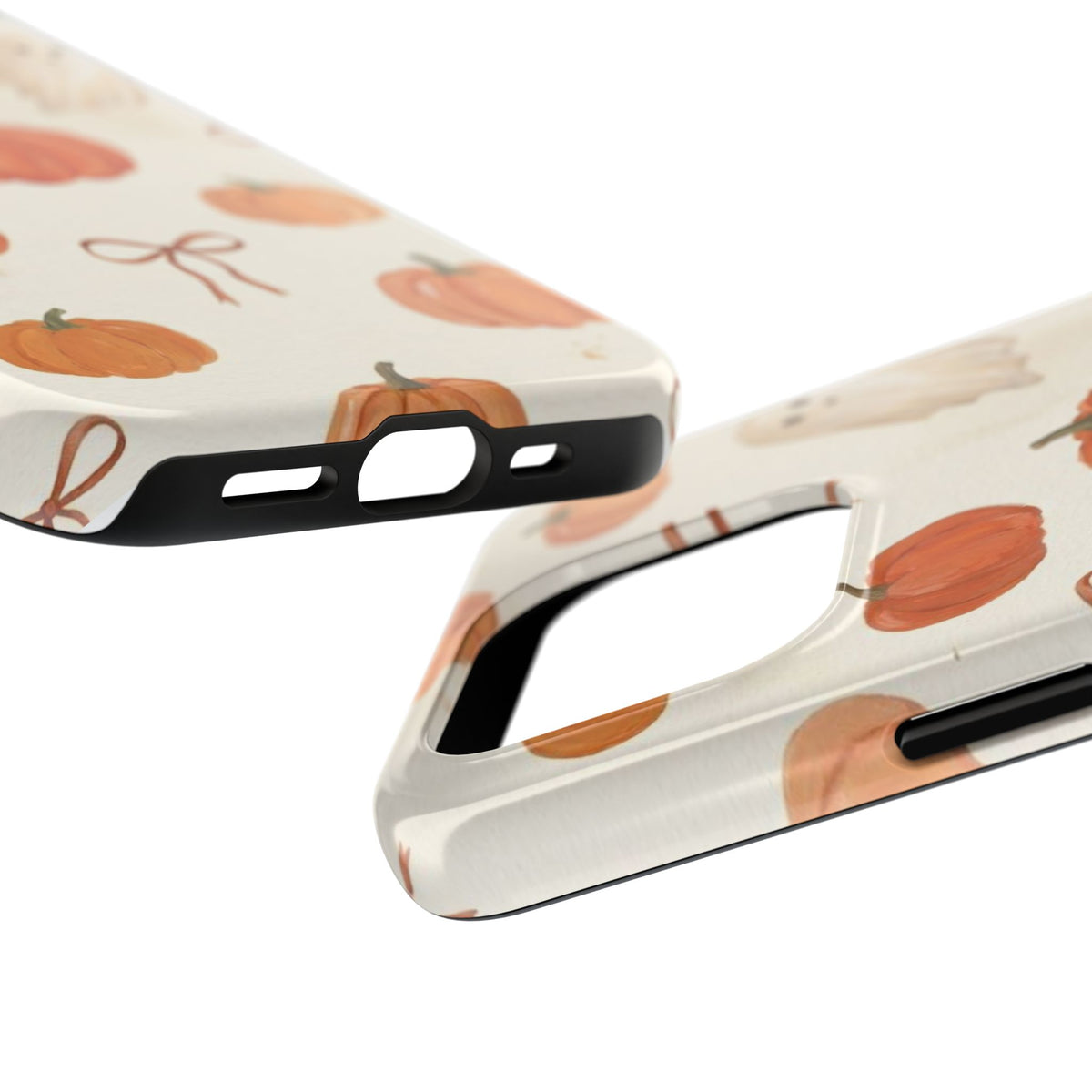 Pumpkin Ghost Phone Case – Cute Halloween Fall Pattern