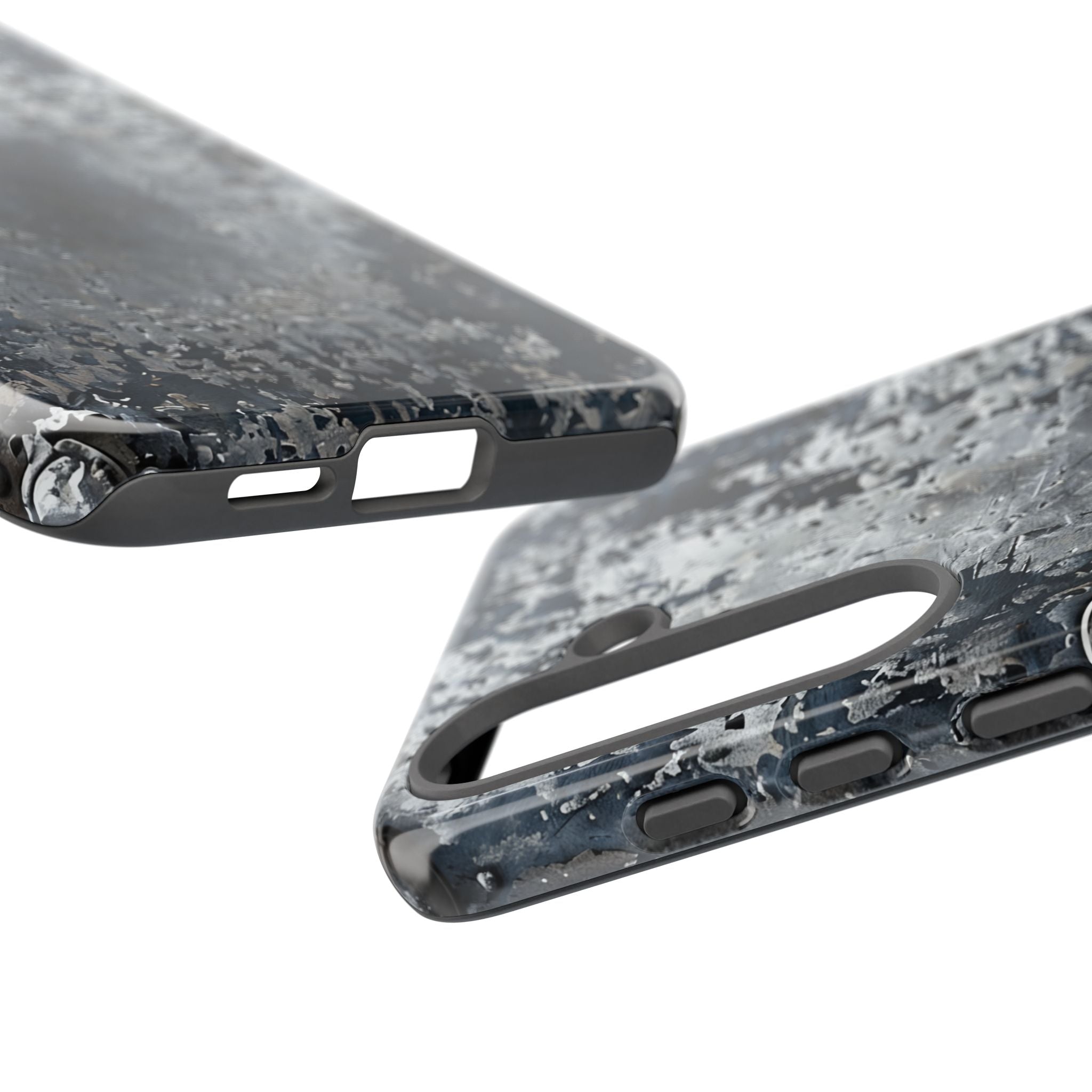 Rugged Rusted Metal Phone Case — Industrial Distressed Armor for iPhone