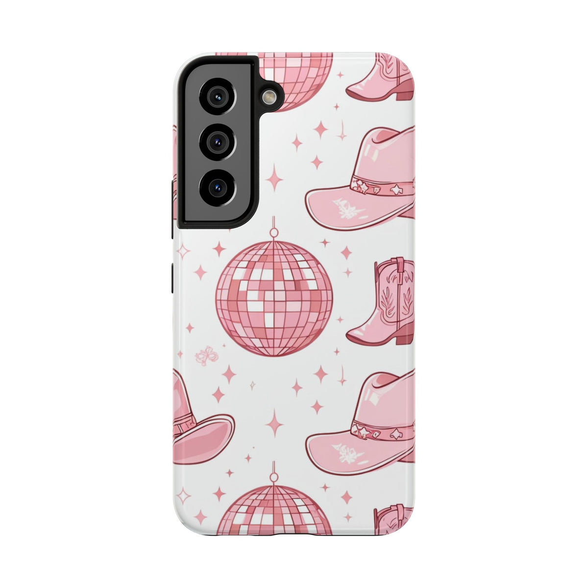 Pink Cowgirl Disco Phone Case