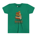 Youth Book Lover T‑Shirt — "I Read Books They Tried To Ban" Stack Graphic