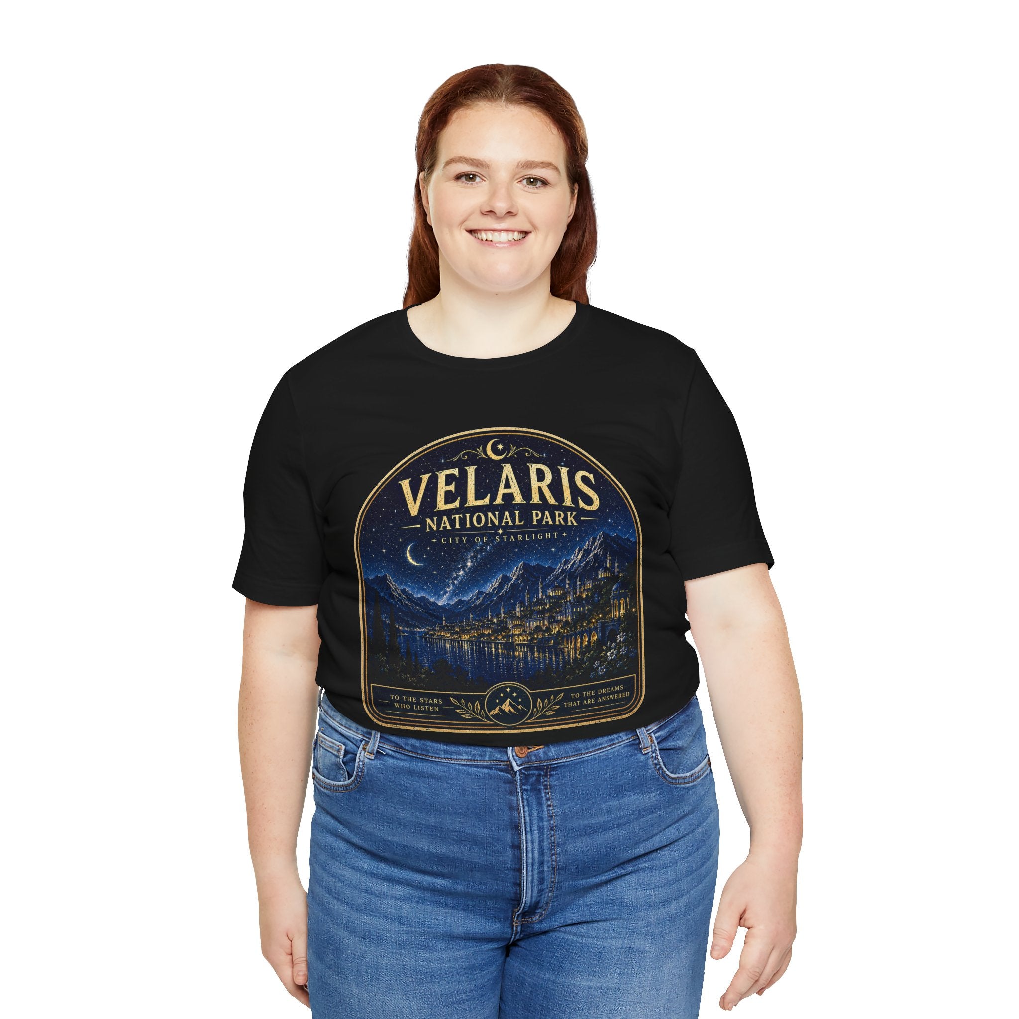 Velaris National Park Tee — Nighttime Cityscape Graphic Shirt