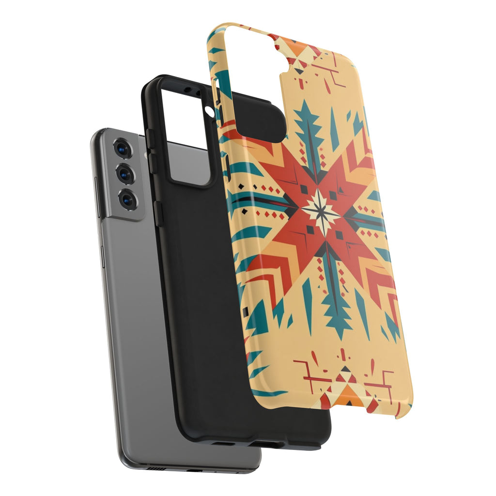 Southwestern Geometric Starburst Tough Phone Case