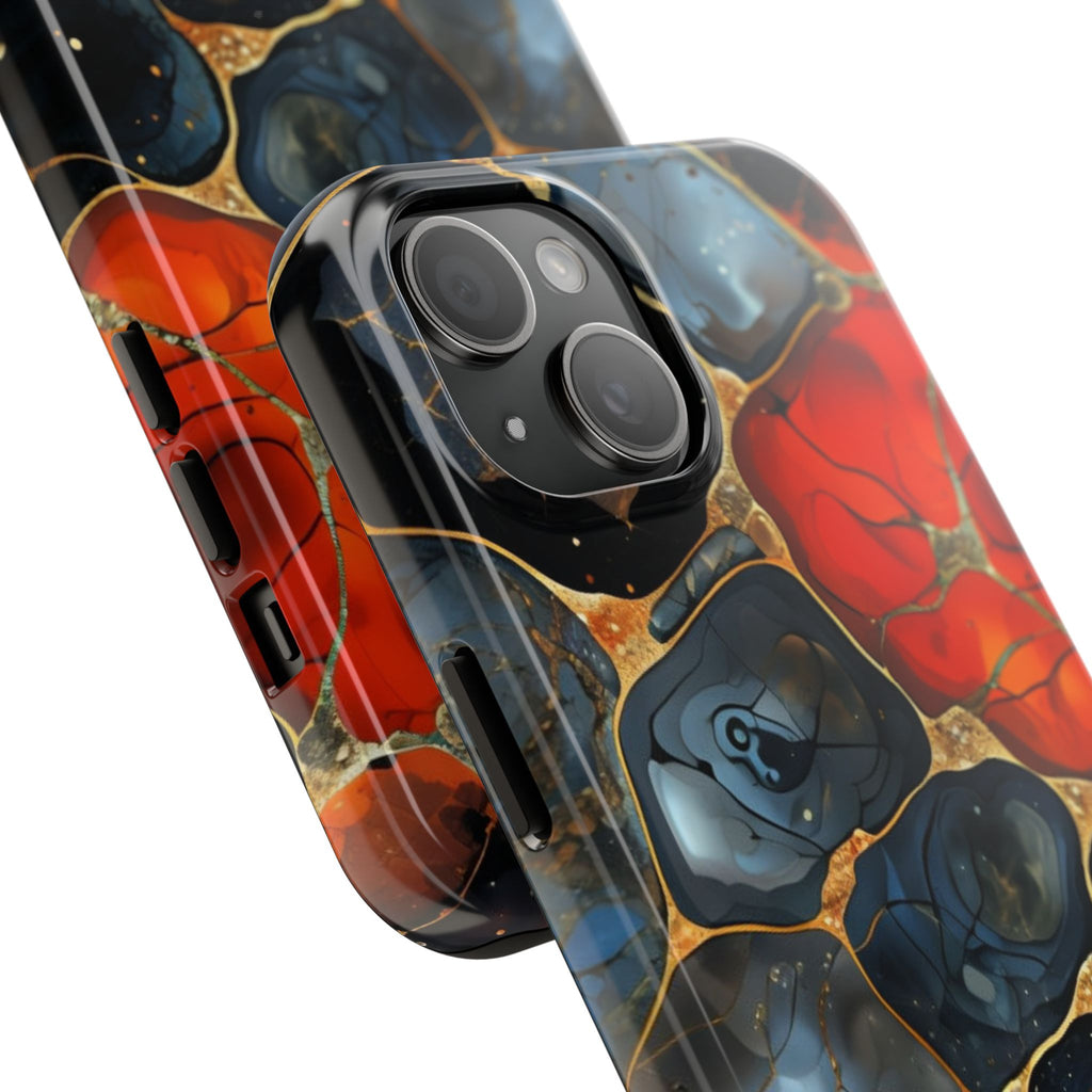 Abstract Geode Tough Phone Case
