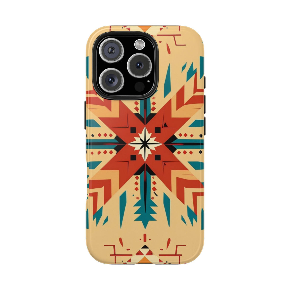 Southwestern Geometric Starburst Tough Phone Case
