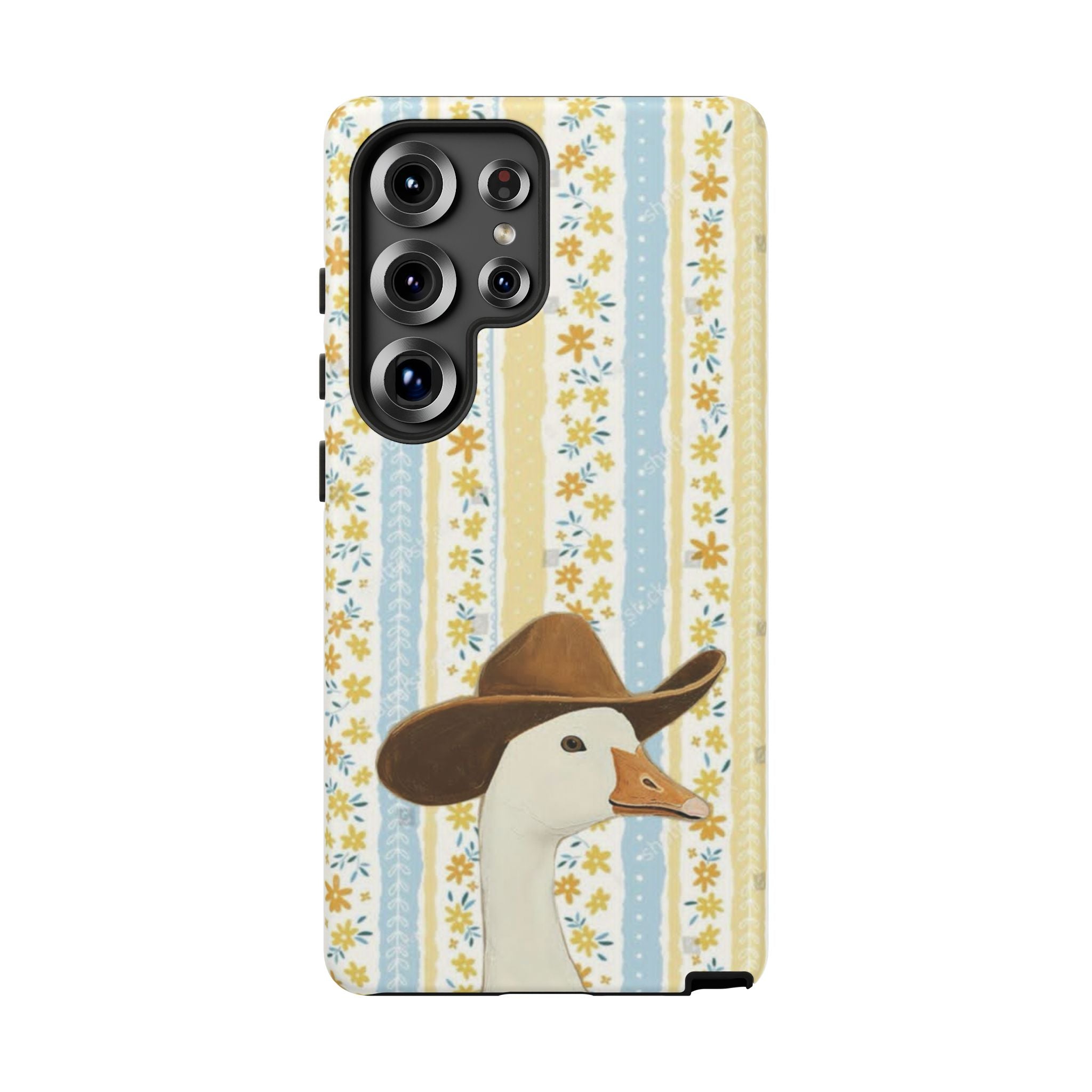 Goose Cowboy Phone Case – Cute Country Floral iPhone Cover