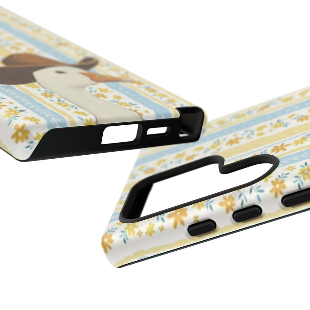 Goose Cowboy Phone Case – Cute Country Floral iPhone Cover