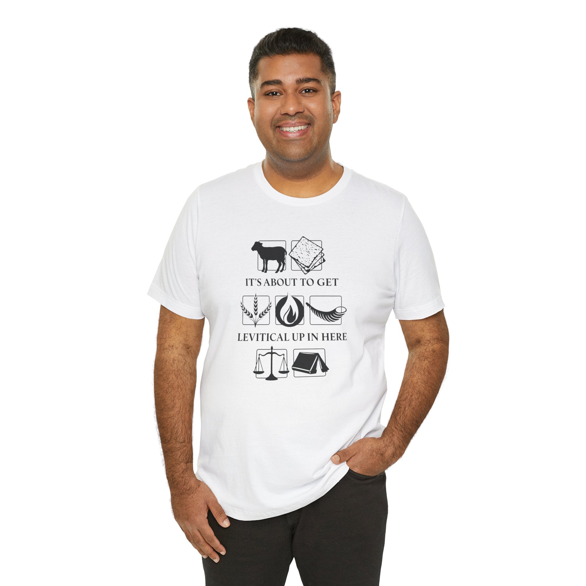 Levitical Up In Here T-Shirt — Funny Bible Symbols Tee